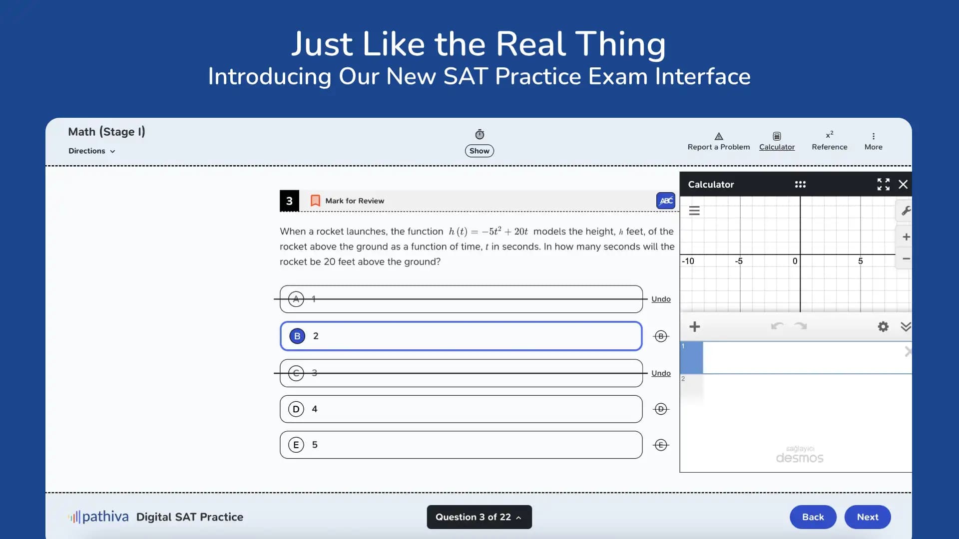 🚀 Experience the Real SAT®: Our New Practice Exam Interface Is Here! 📚✨